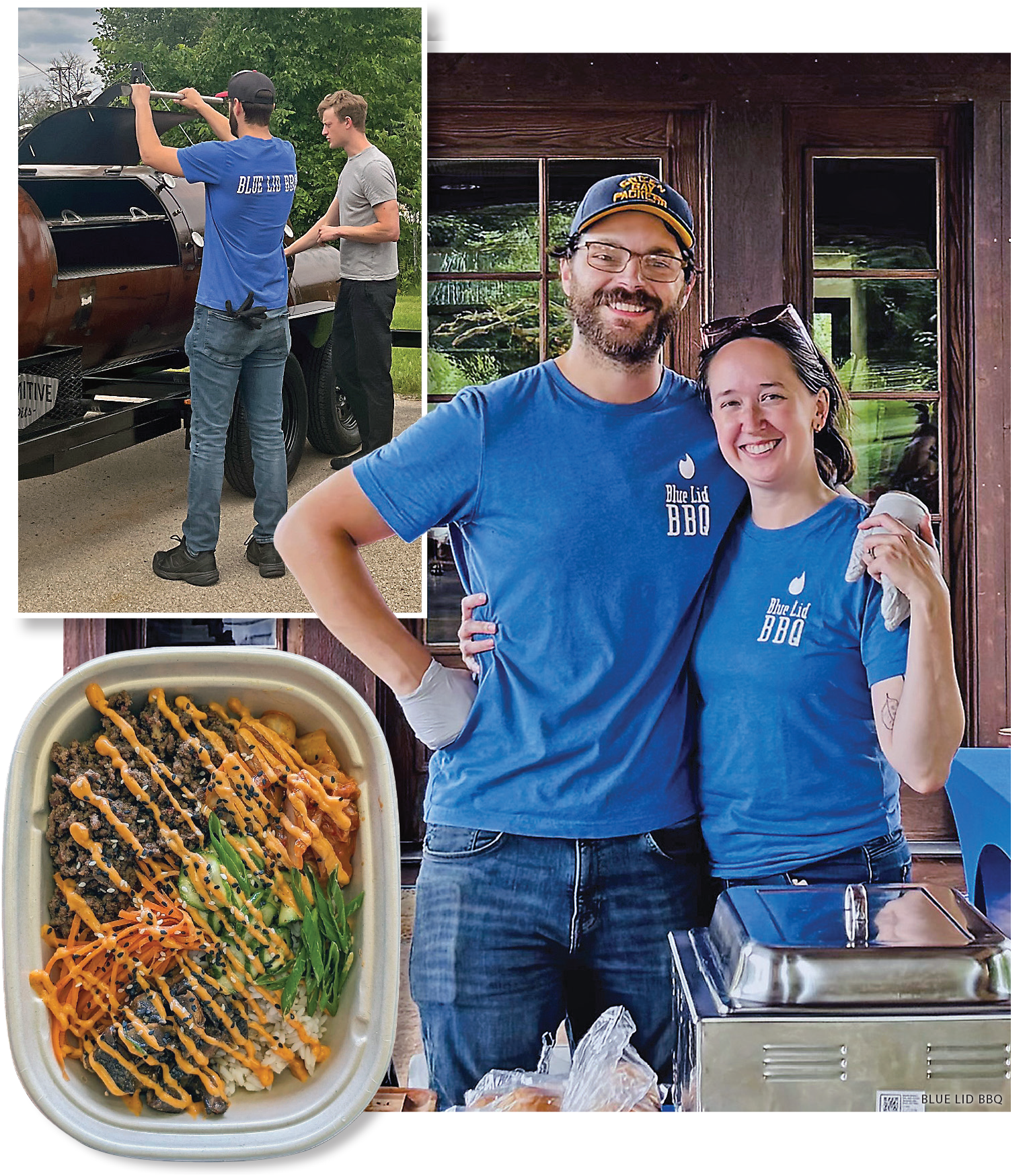 Husband-and-wife team Jon and Jaclyn Charais offer Texas style barbecue event and catering services to the Fox Valley and beyond.