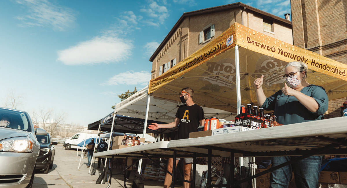 Tourism in the Fox Cities took a big hit in 2020, but events like the NEW Brew Drive-Thru held at Stone Arch Brewpub in Appleton helped keep businesses going. With large-group events set to come back this summer and fall, including Mile of Music and Octoberfest, 2021 is looking to be a better year.
