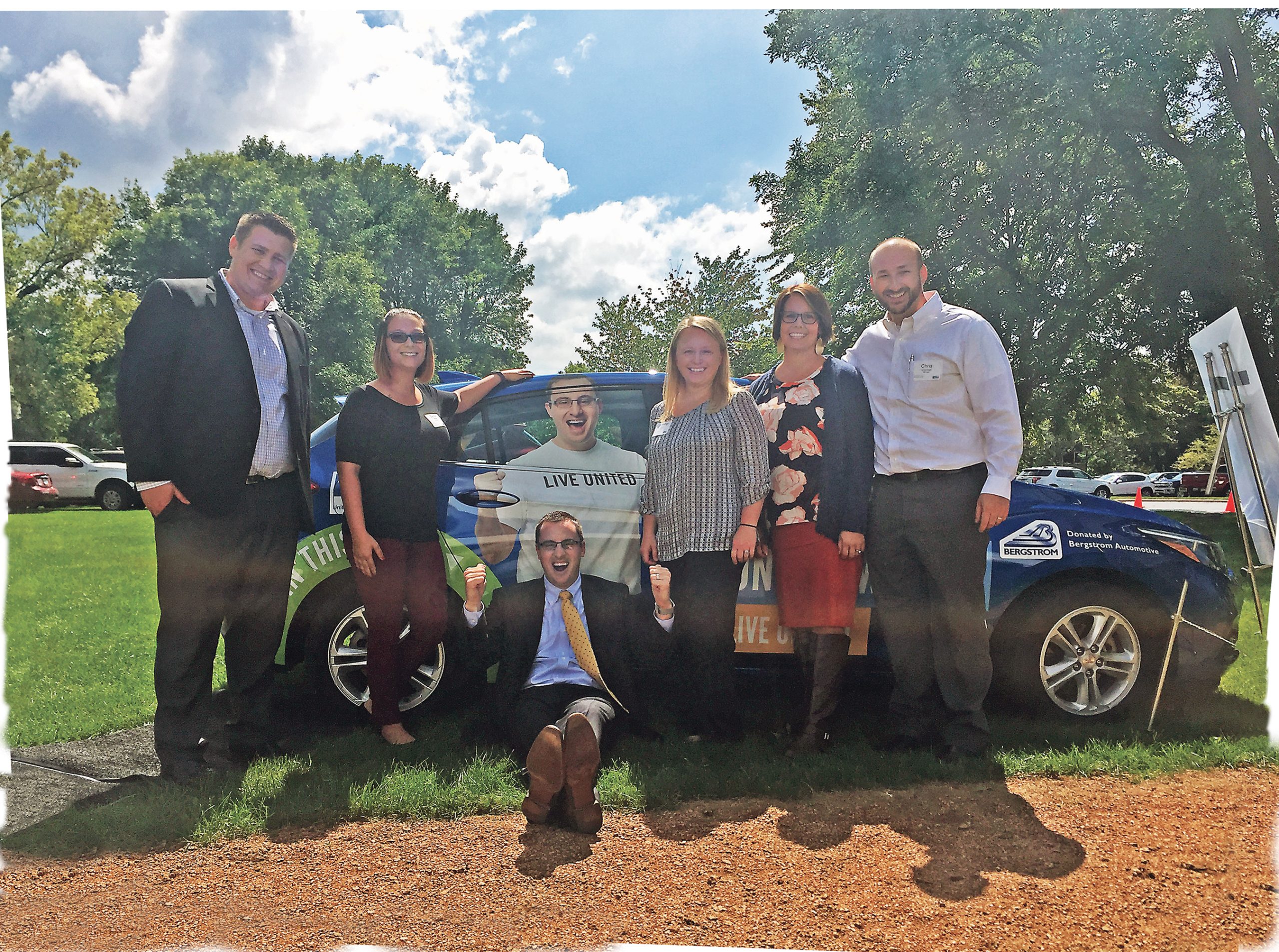 McClone team members, led by CEO and United Way Fox Cities board member Dustin McClone, gather at the 2017 Campaign Kickoff, showcasing the company’s decades-long commitment to the organization and community impact.