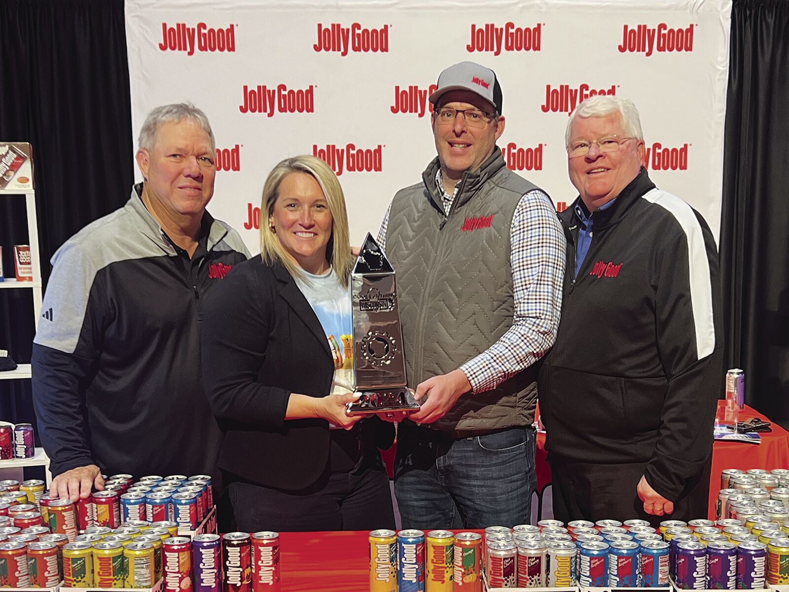 Jolly Good Soda was named the 2024 Coolest Thing Made in Wisconsin, competing against roughly 130 nominated products statewide.