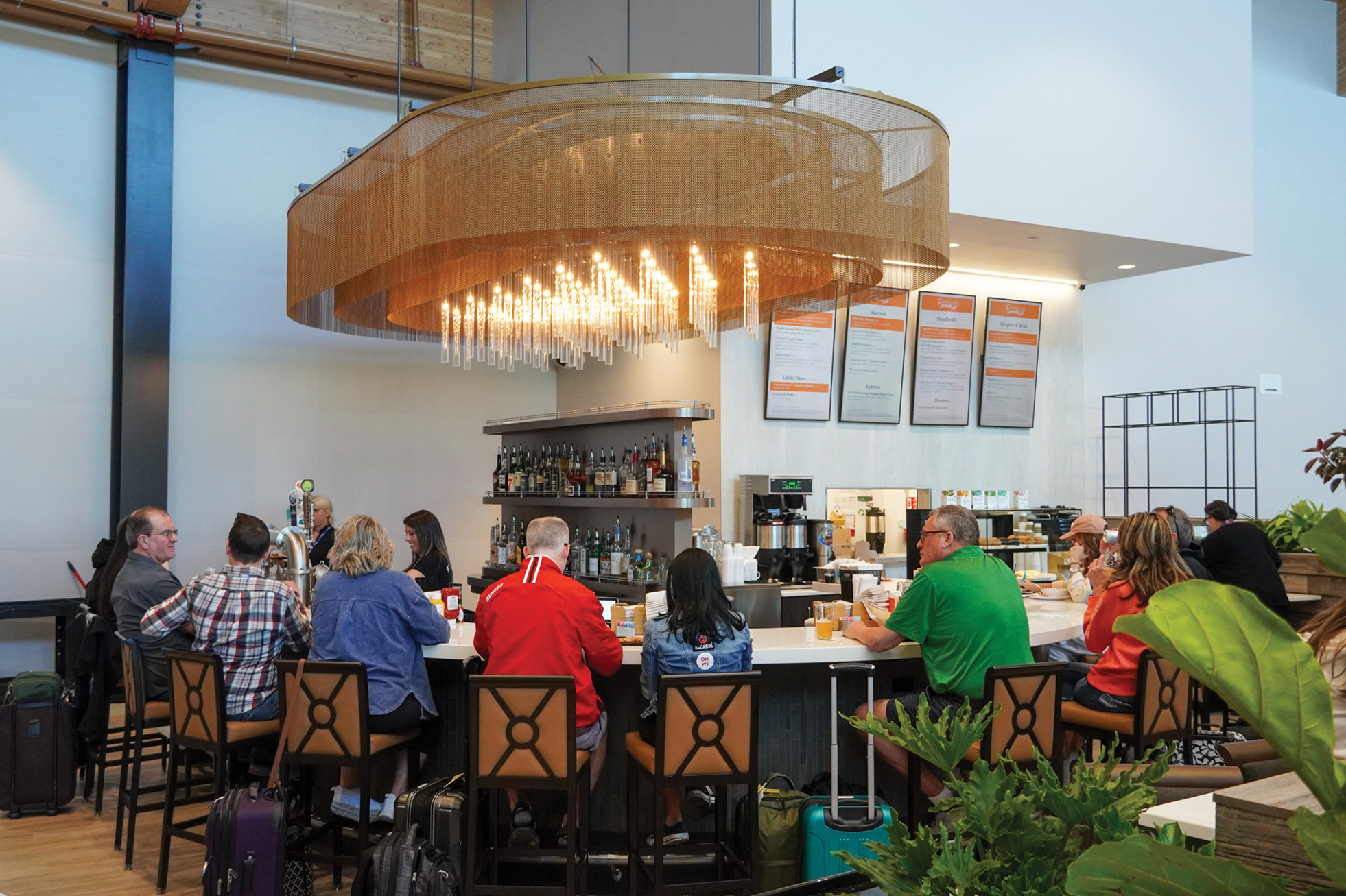 ATW leaders held listening sessions with area groups to help plan the features the airport would add for its terminal expansion.