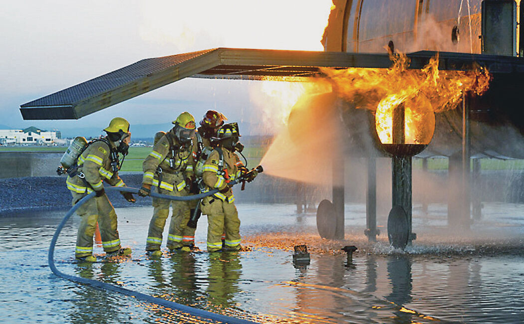 ARFF Firefighters Training