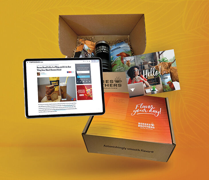 Our Flavor Your Day buzz box caught the attention of POPSUGAR, leading to 21 million-plus unique visitors per month and an 800% increase in sales for Berres’ Banana Nut Bread flavored coffee.
