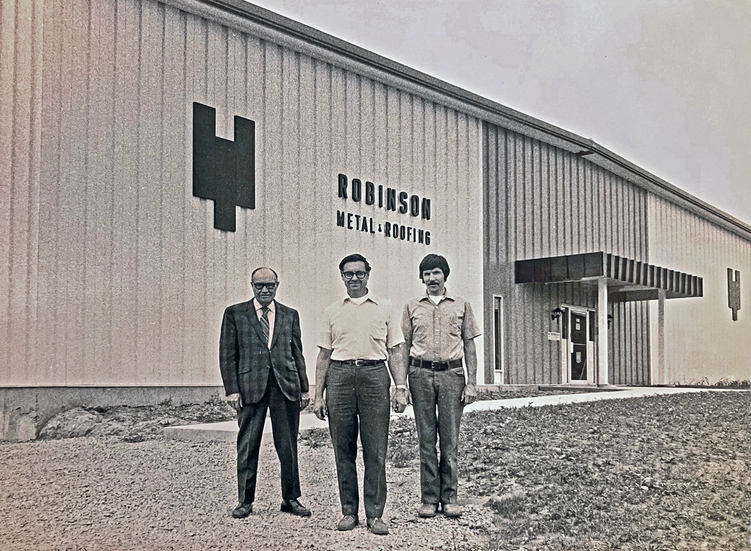 The company was founded as Robinson Metal & Roofing in 1975
