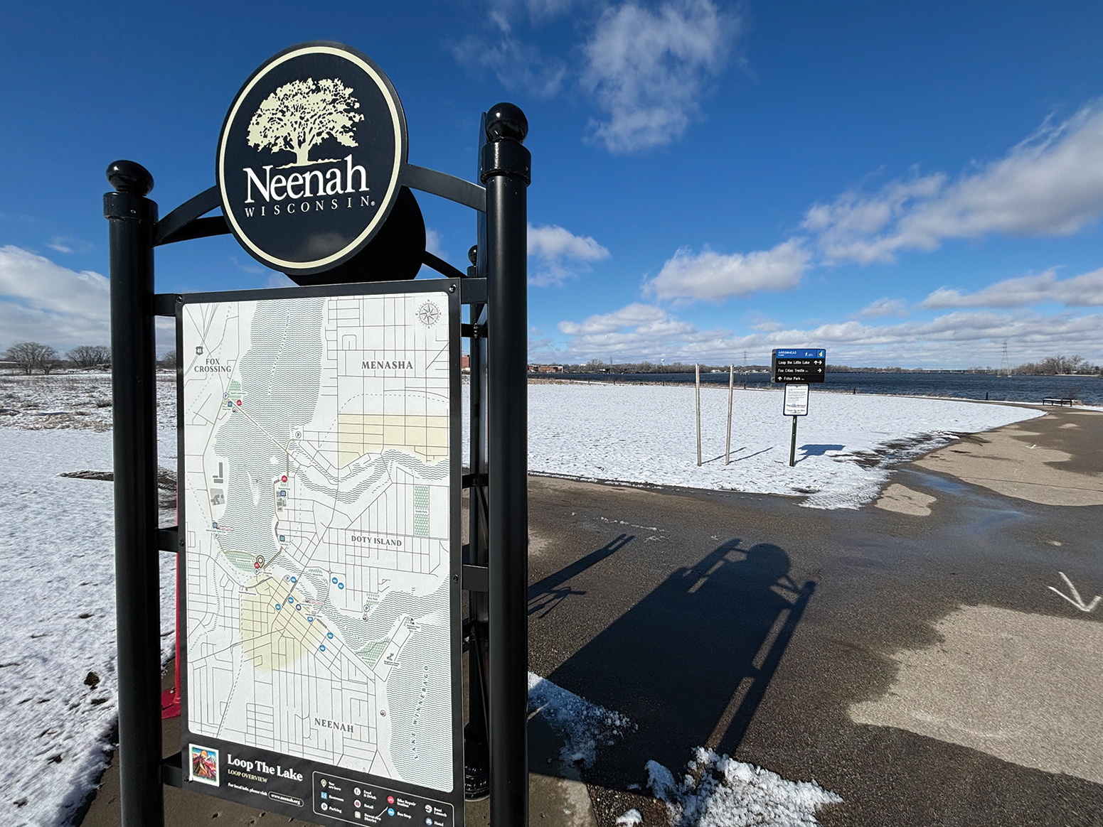Officials in Neenah say Arrowhead Park is a natural opportunity for extension of the city’s downtown, especially given the popularity of the Loop the Lake trail on Little Lake Butte des Morts.