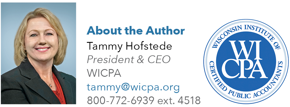 WICPA Tammy Hofstede bio