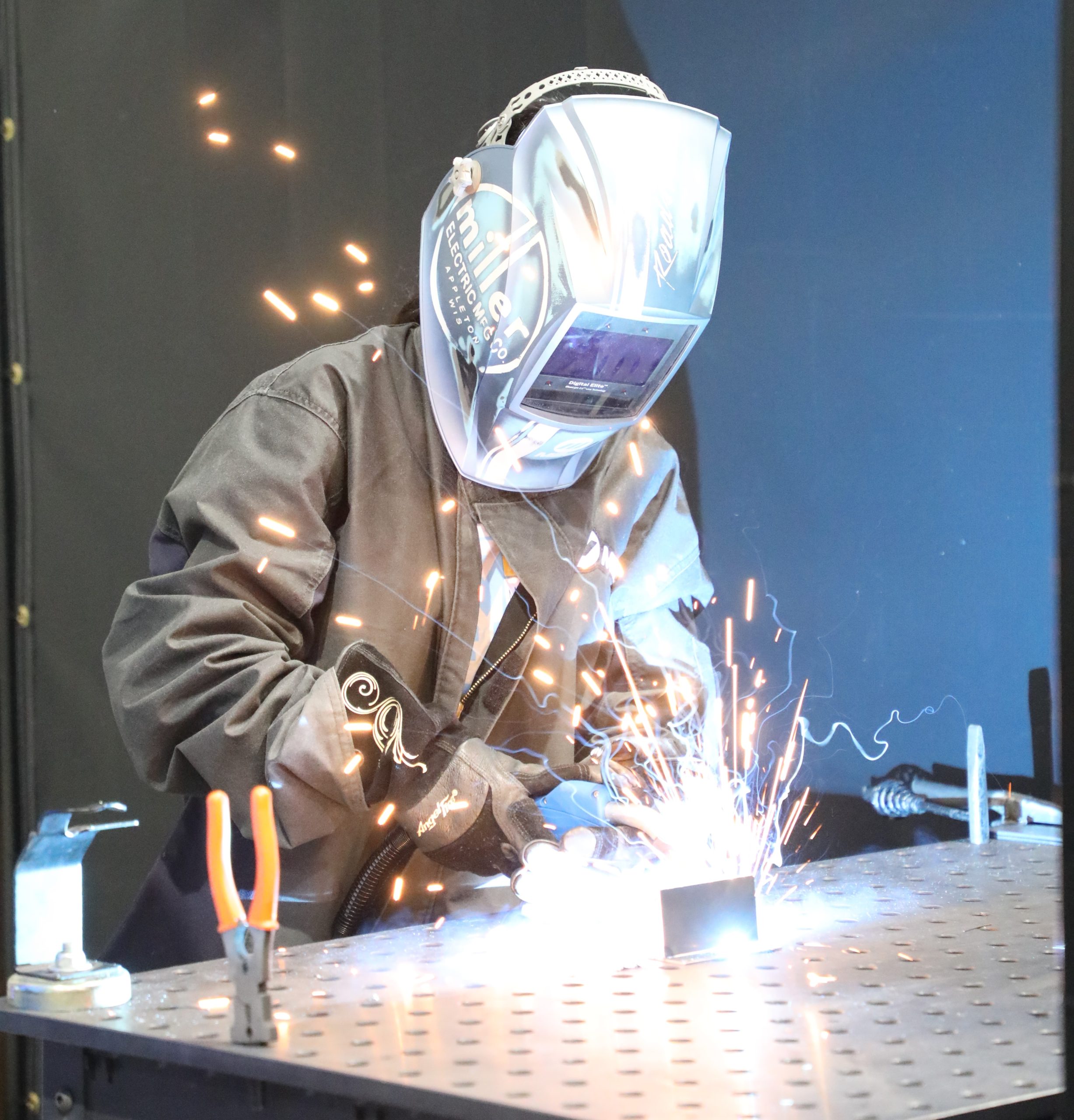 Girls Rock! welding