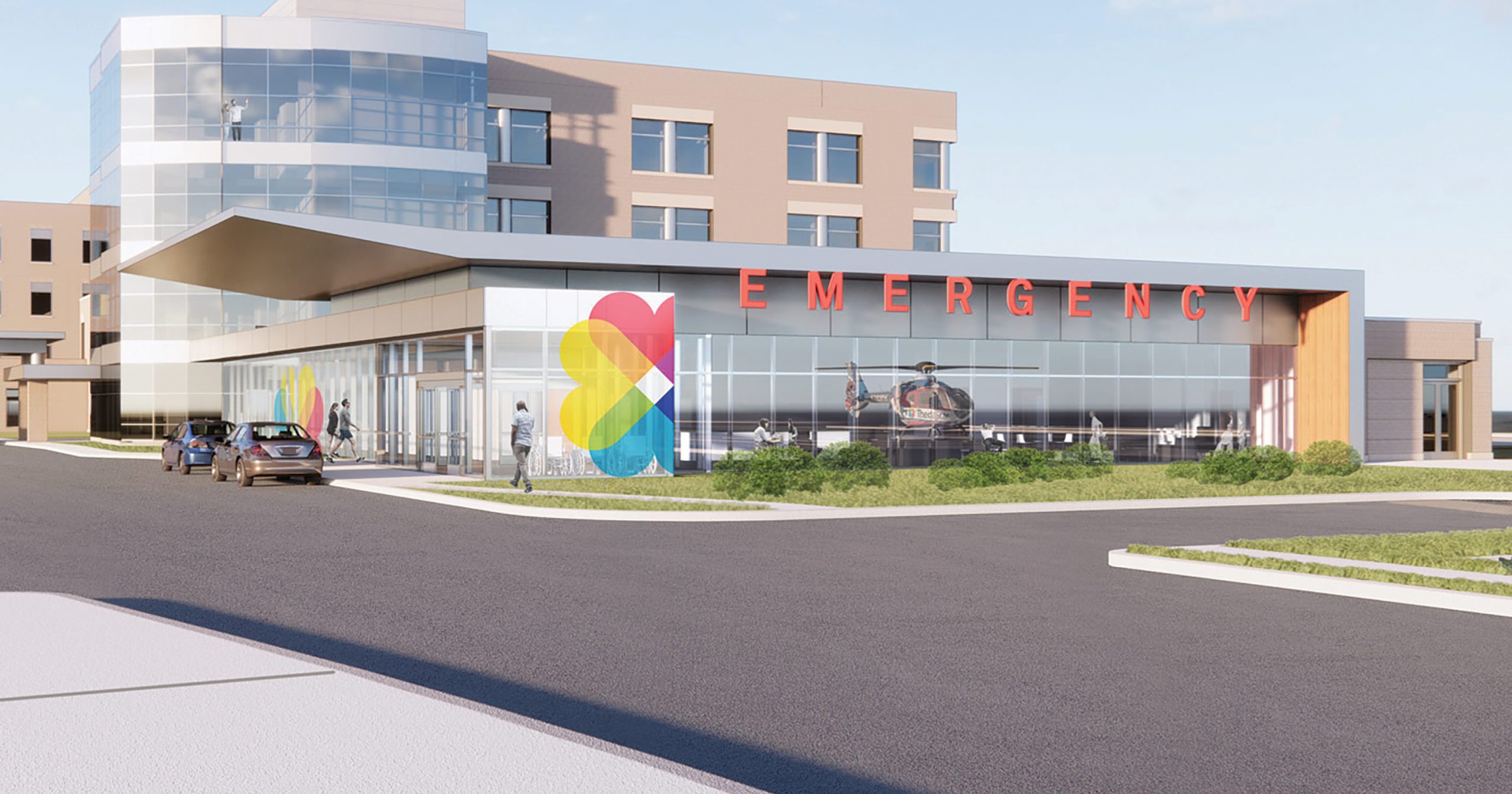 Construction will begin next year at ThedaCare Regional Medical Center-Neenah as part of a $100 million investment to update and enhance several parts of the hospital, including an expanded and improved emergency department and creating an additional helipad for ThedaStar.