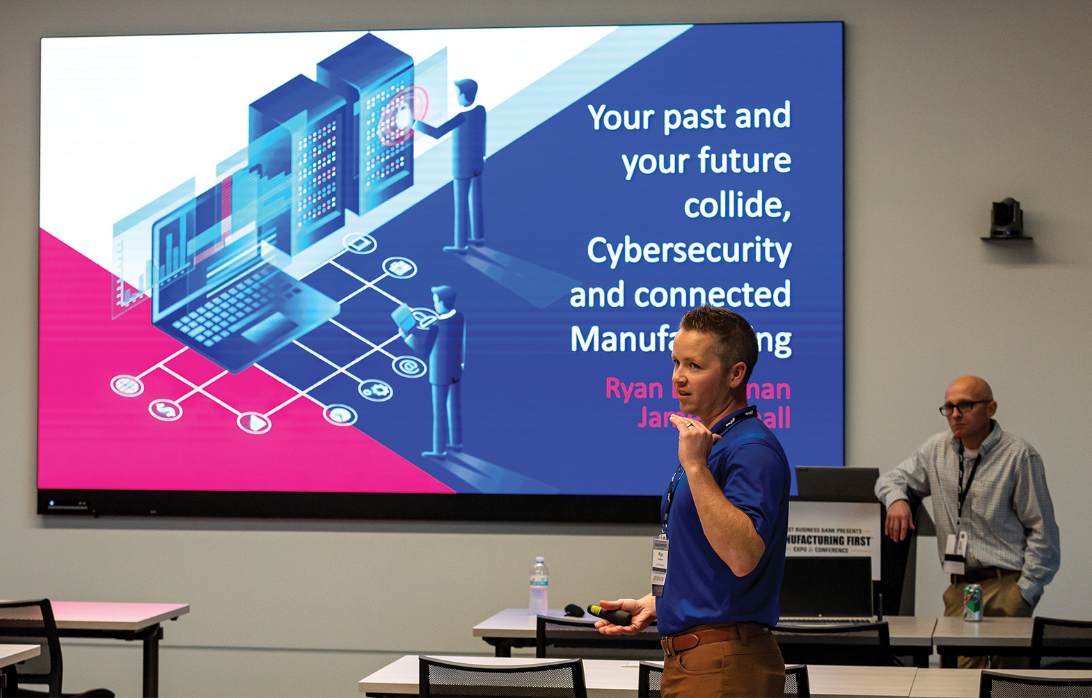 “Power Hour” prize giveaways and informative breakout sessions, including a presentation by Crescent Electric Supply, were among the attractions at the 13th annual Manufacturing First Expo & Conference Oct. 25.