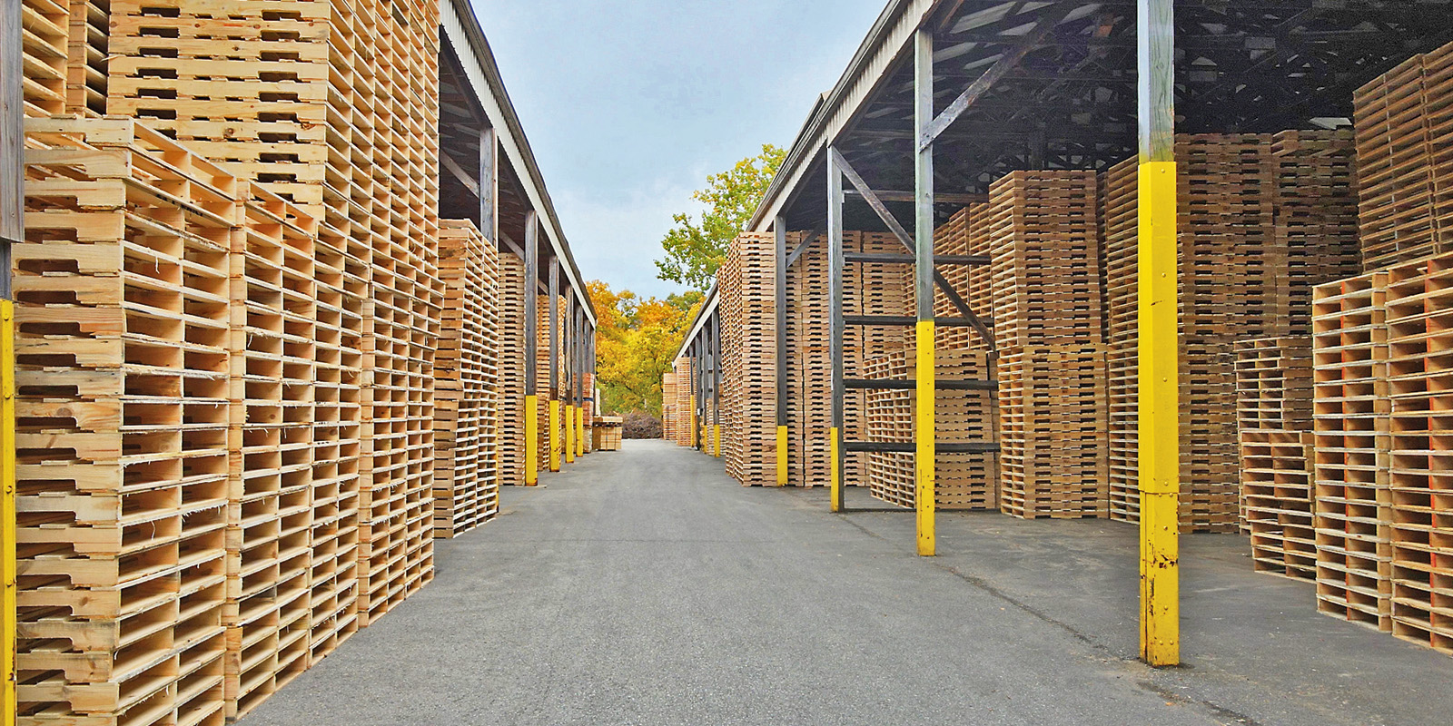 Fox Valley Wood Products Pallet Storage