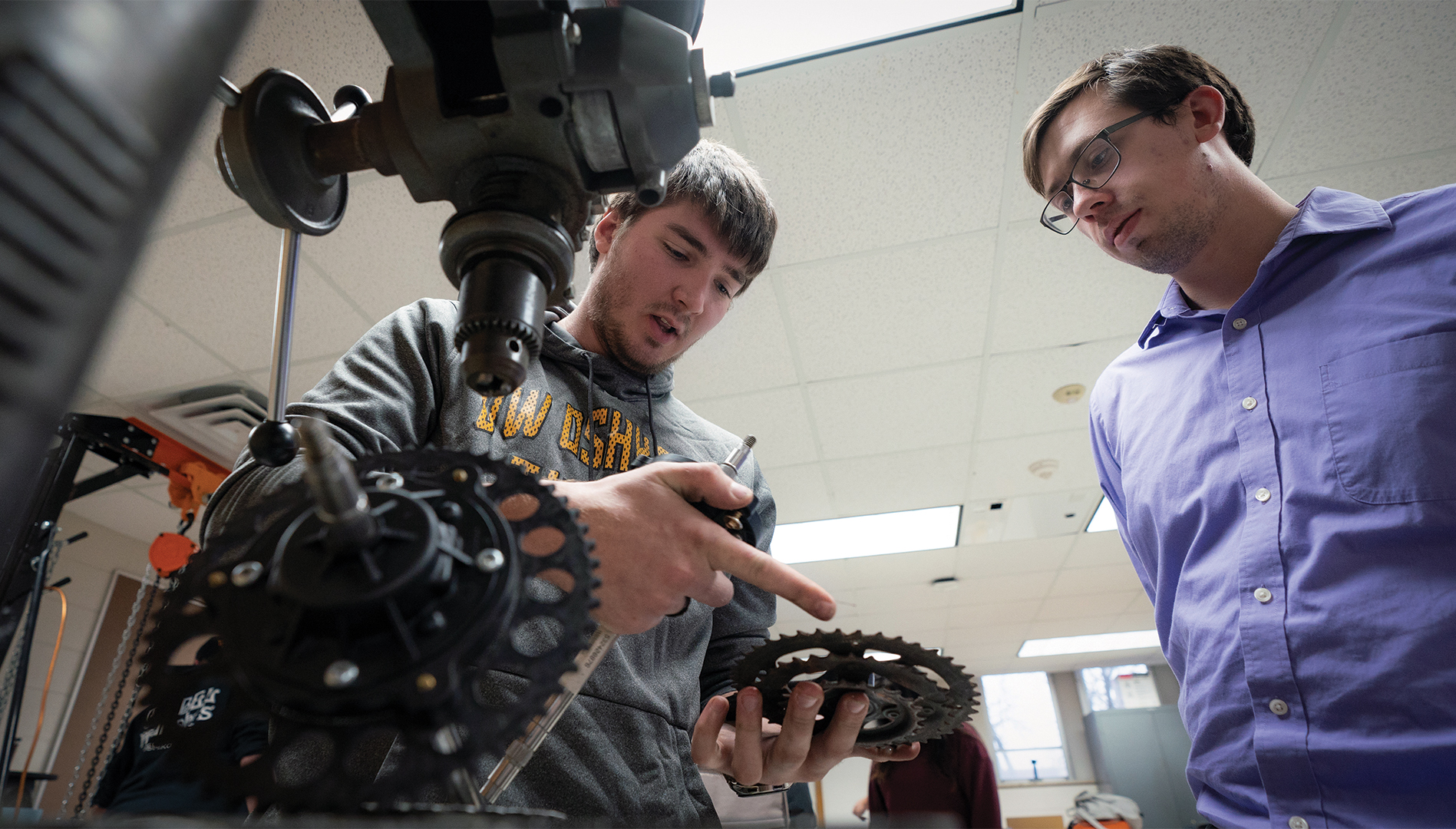 The University of Wisconsin Oshkosh now offers engineering technology degrees in five disciplines: electrical, mechanical, environmental, biomedical and automation.