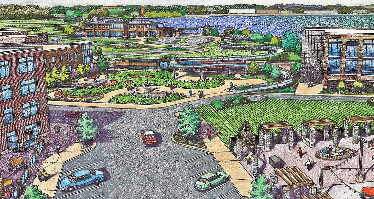 Arrowhead Park, Neenah — sketch
