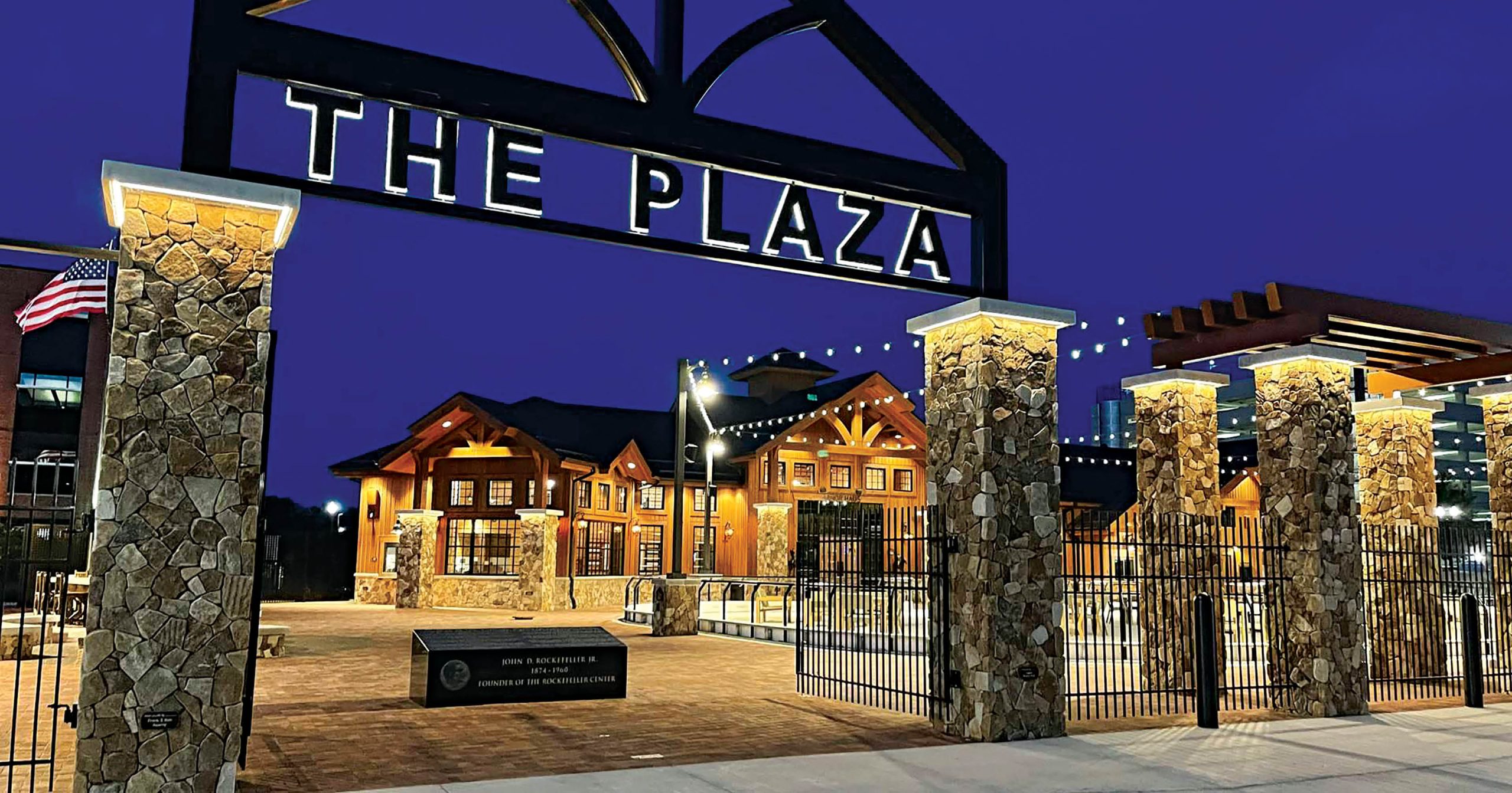 The Plaza at Gateway Park opened in downtown Neenah last fall. City leaders credit the attraction with boosting foot traffic and retail sales.