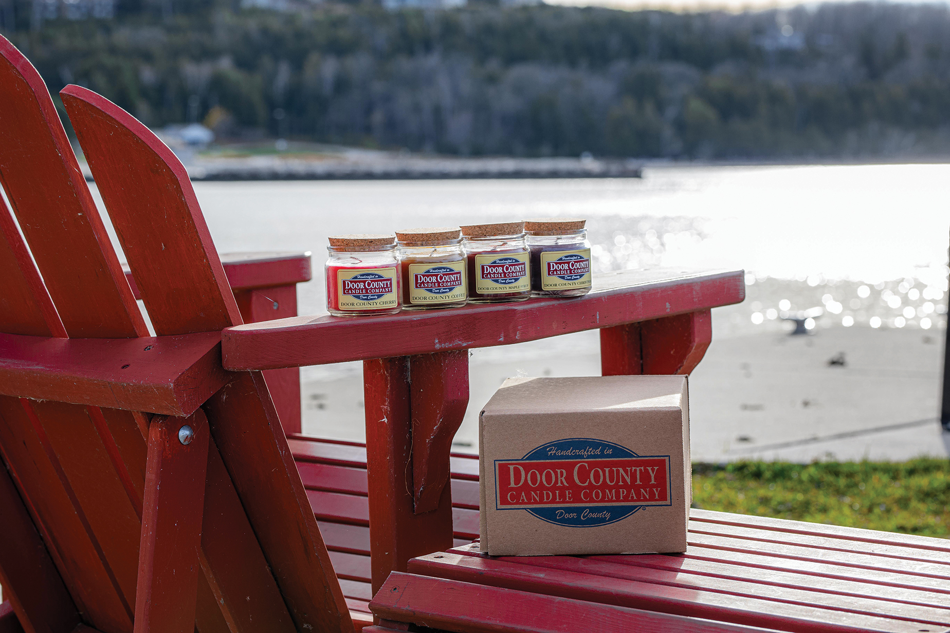 In July, Door County Candle broke ground on a 3,000-square-foot expansion that will allow for increased storage of each candle scent.