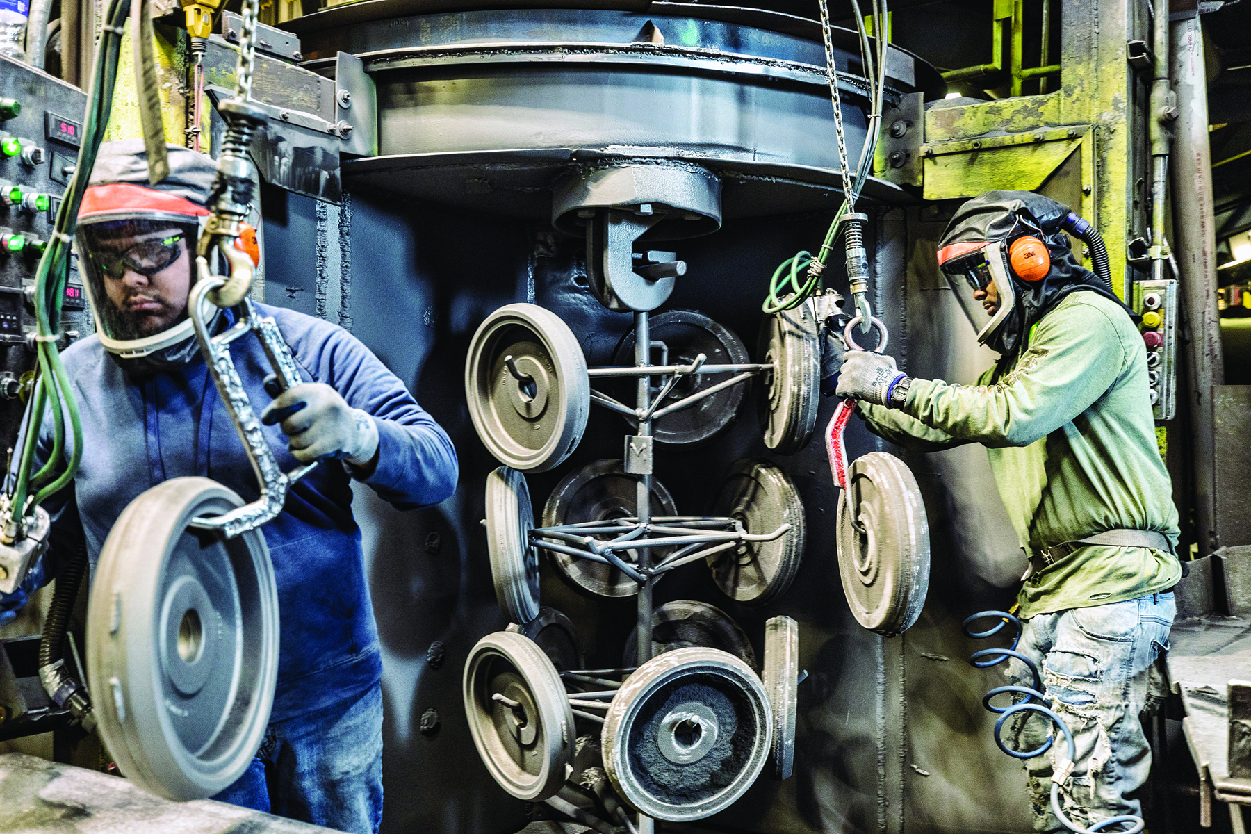 Waupaca Foundry has hired between 150 and 200 immigrants at its Waupaca location, filling critical roles in machine operations, quality control and casting, grinding and finishing.
