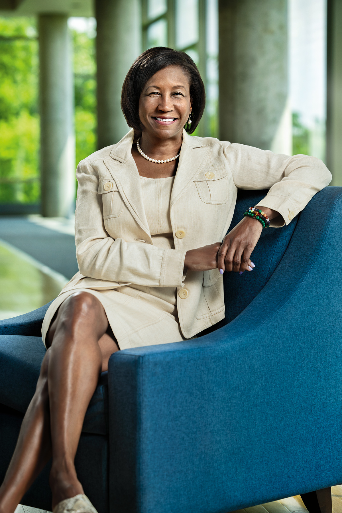 Laurie A. Carter joined Lawrence University as president on July 1, 2021. Her extensive background in arts and academics includes 25 years at The Juilliard School.