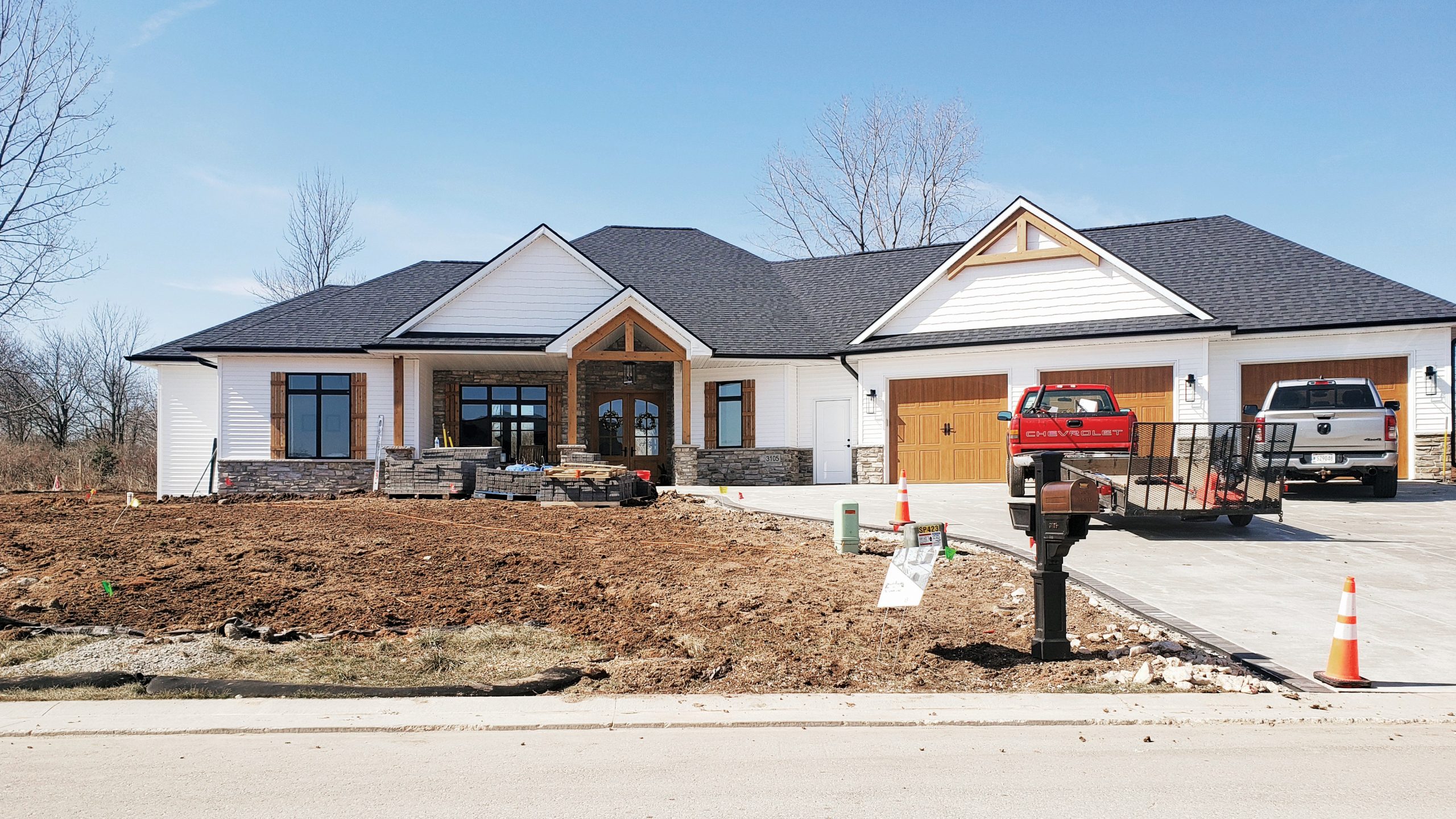 Two Rivers is developing the Sandy Bay Highlands subdivision with single family homes.