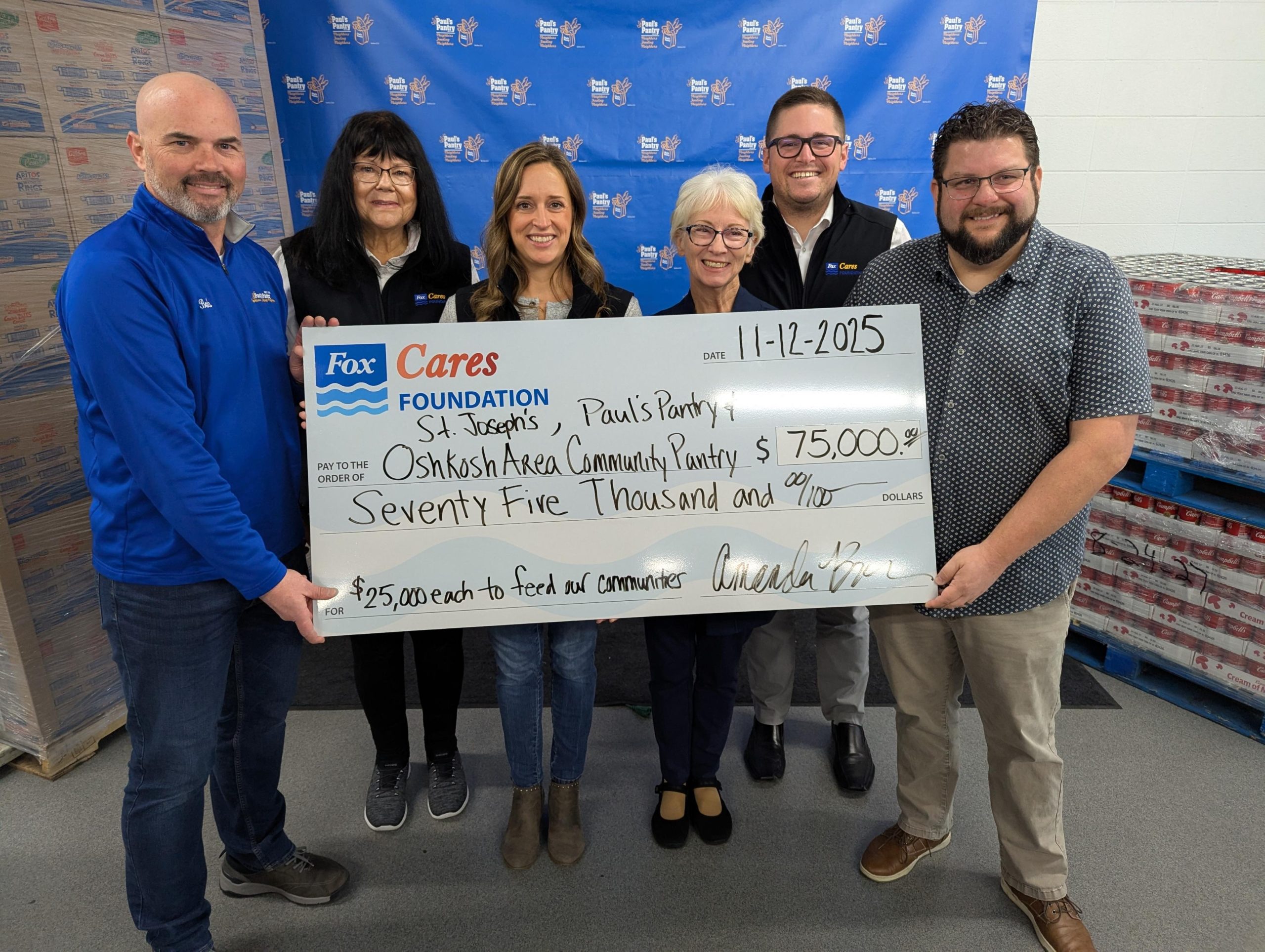 Fox Cares Foundation donation