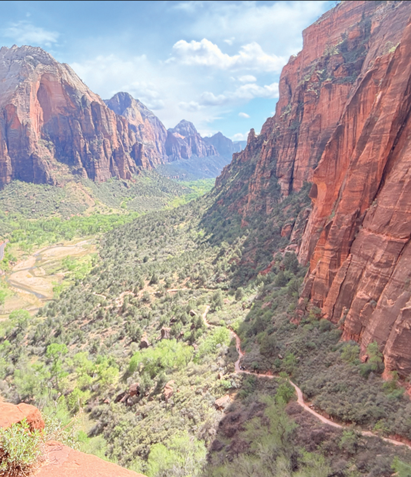 Angel’s Landing in Zion National Park