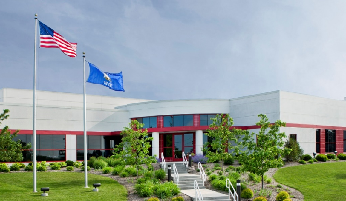 The Plymouth production and distribution plantPhotograph Courtesy of Masters Gallery Foods, Inc.