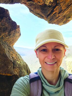 Melanie Draheim in the Ozarks