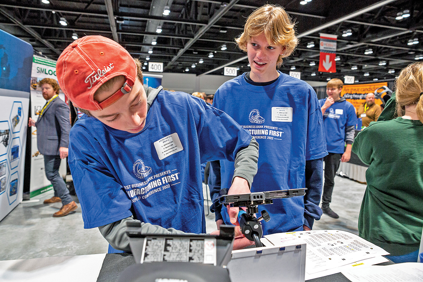 NEW Manufacturing Alliance leader Ann Franz says inviting high school students to the exhibit floor is one of her favorite parts of the annual Manufacturing First Expo & Conference.