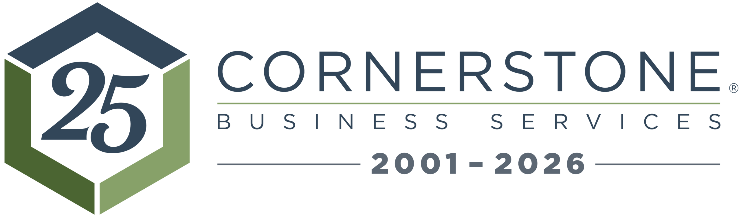 Cornerstone Business Services_IOB_2026_Anniversary (25th)_Logo_NP.png