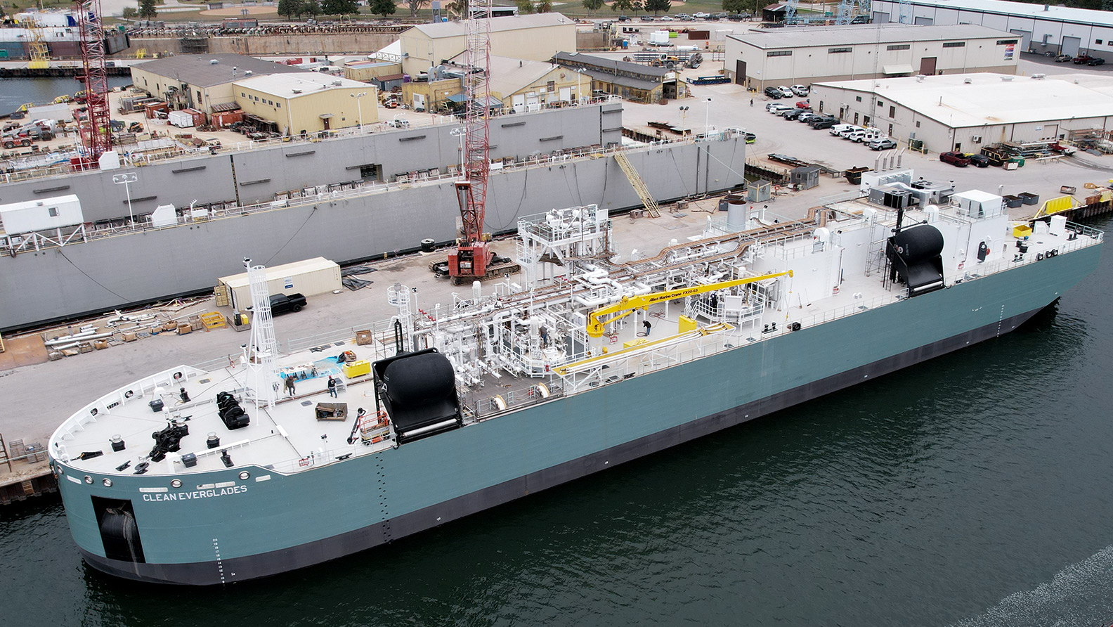 Clean Everglades fuel barge Fincantieri Bay Shipbuilding