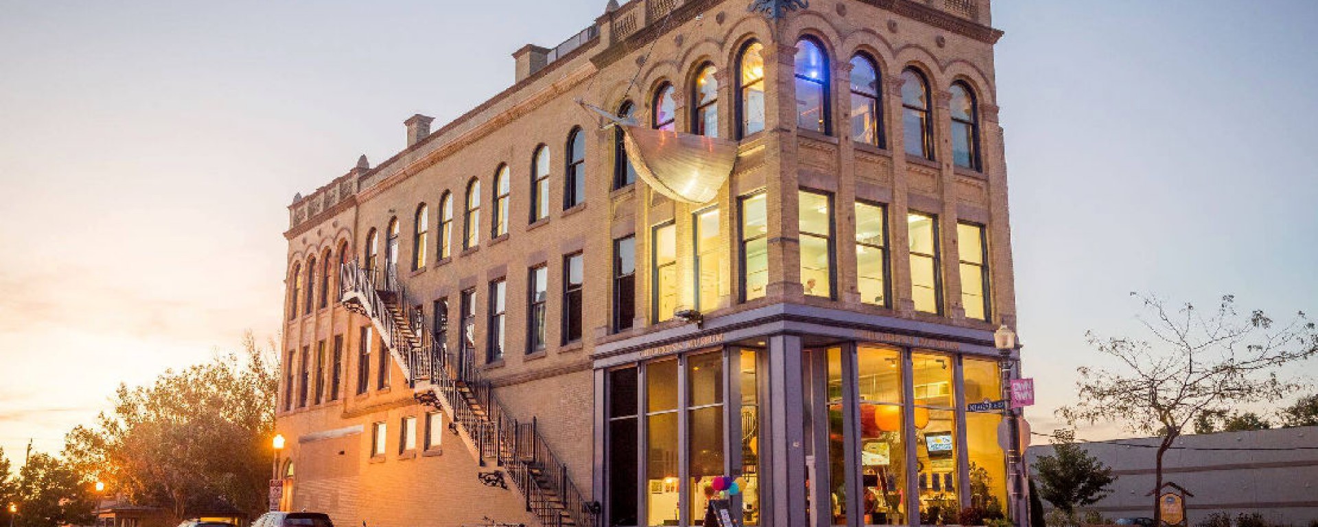 Above & Beyond Children’s Museum has been operating from its three-story historic location at 902 N. 8th Street since 1999.