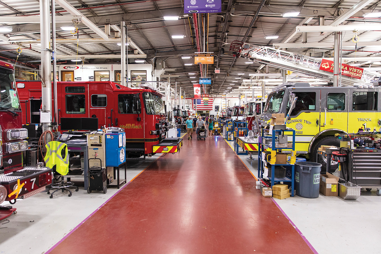 Pierce Manufacturing in Oshkosh has begun offering retirees the opportunity to return as part-time contractors.