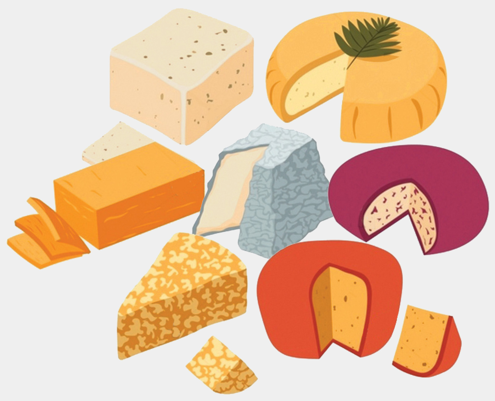 Cheese assortment