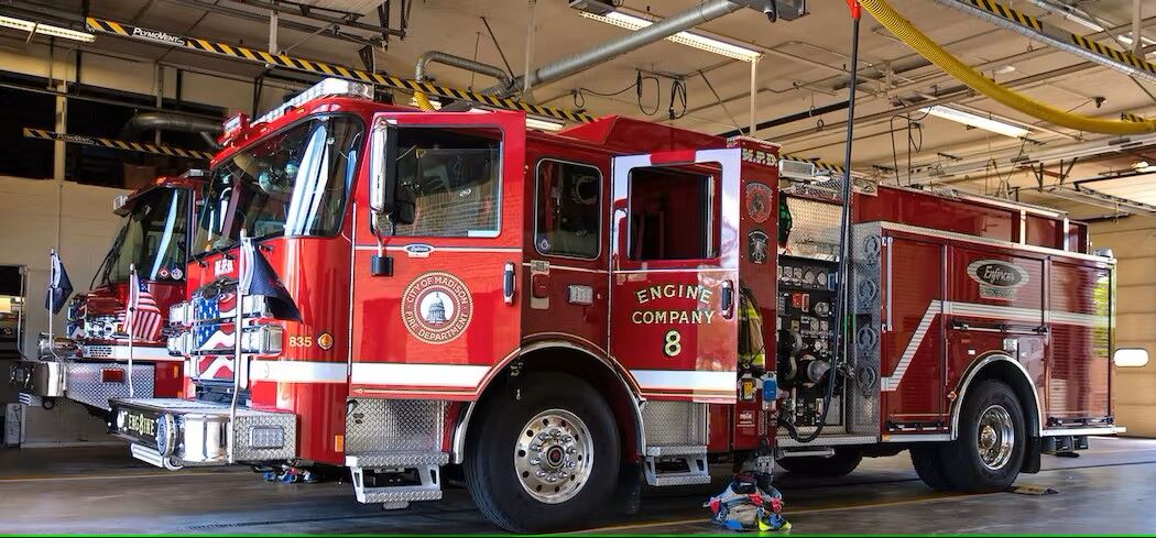 Pierce Fire Truck Madison