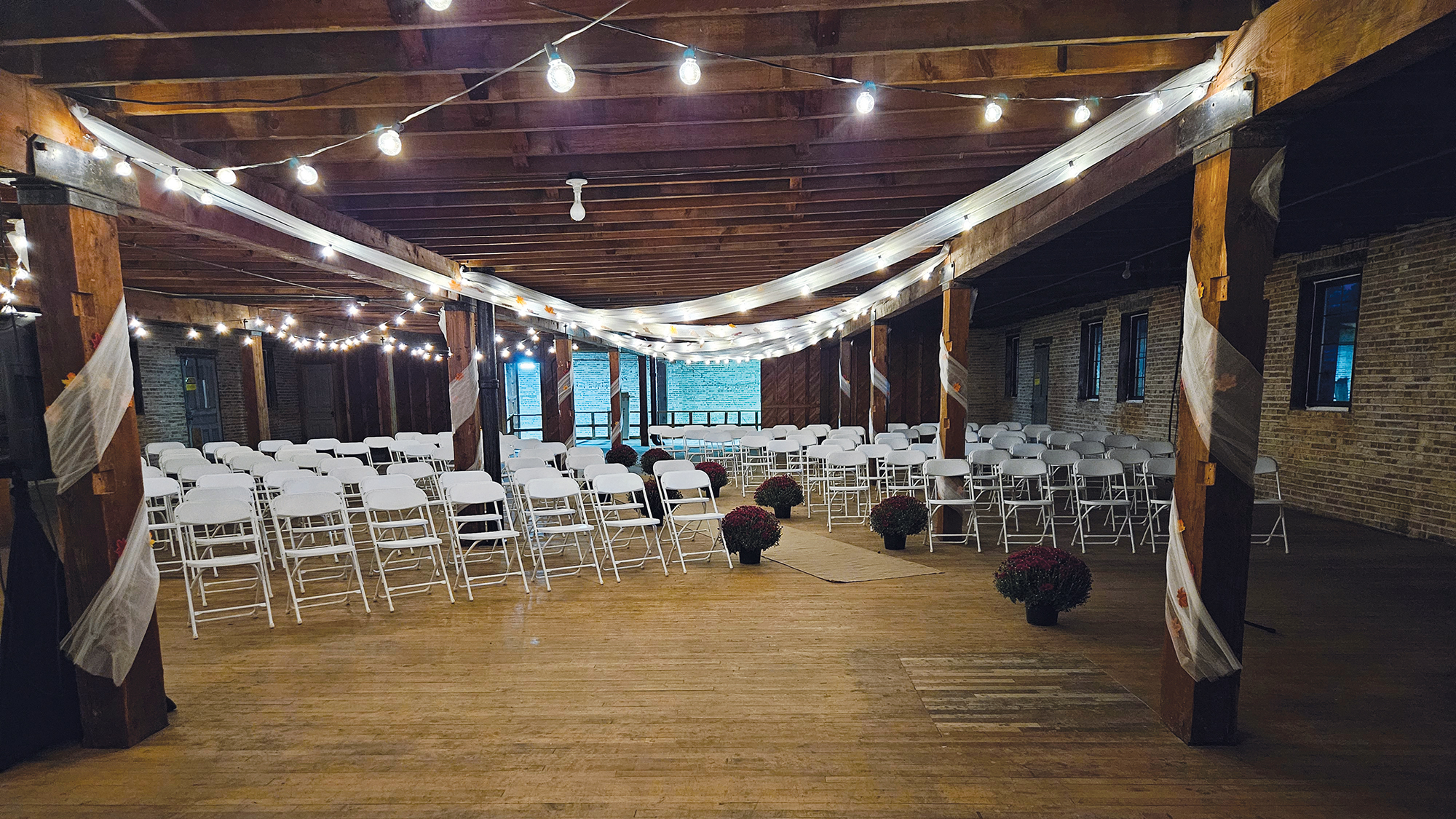 In downtown Kiel, the historic A.A. Laun Lumber Company building is being renovated into the Lumberyard Brewery and Events venue, expected to open by the end of the month.