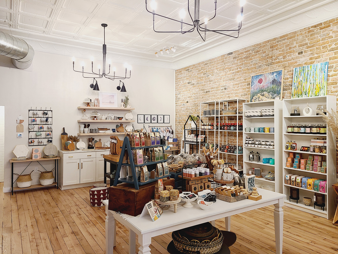 Megan and Michael Swisher purchased 111 N. Main Street for $35,000 and spent eight months transforming the storefront into Huck & Finn.