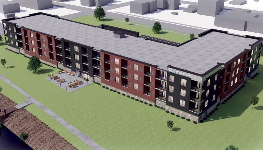 New London’s Wolf River Avenue housing development