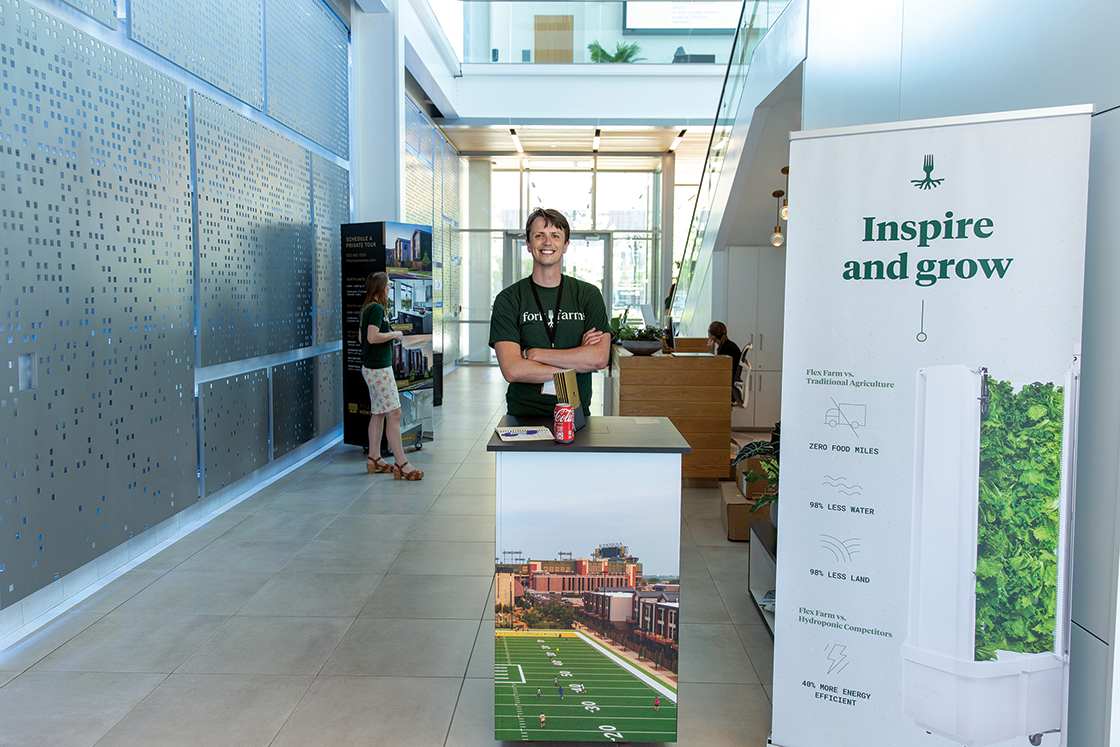 TitletownTech has invested in 26 companies, including Fork Farms, an ag-tech startup.