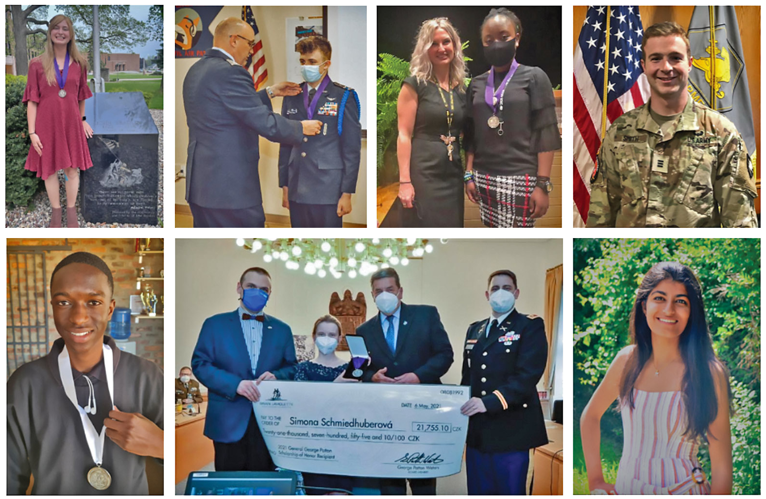 Brian LaViolette 2021 recipients