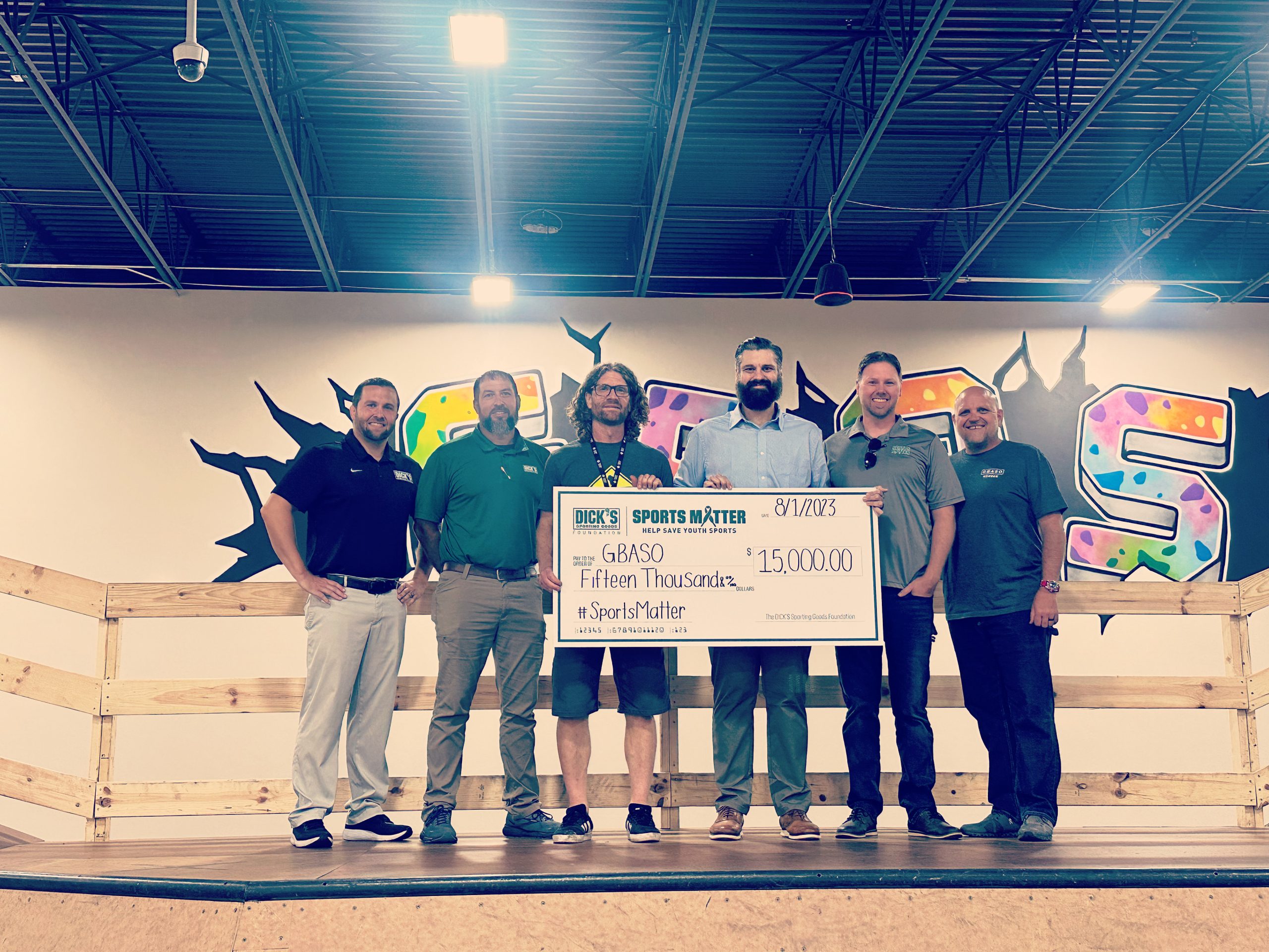 Dicks Sporting Goods Donation