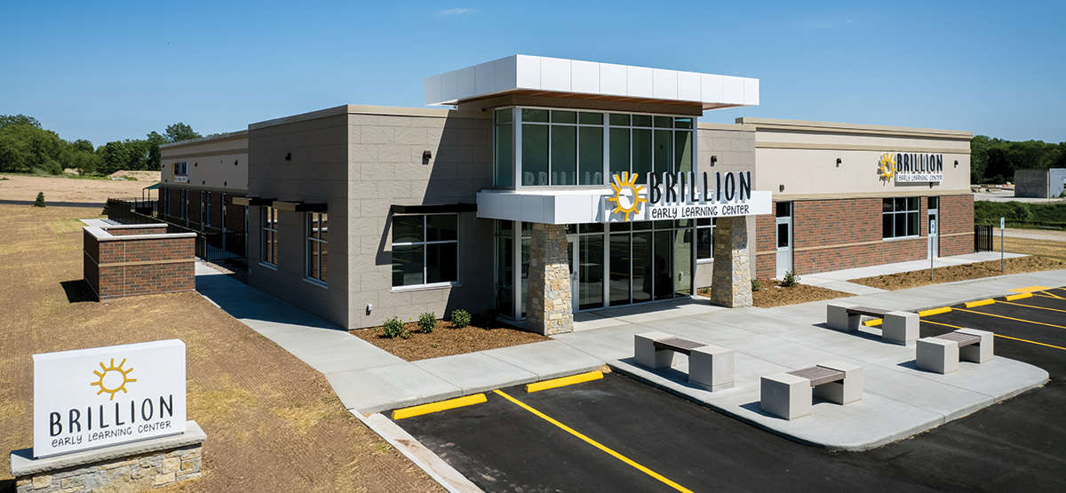 AriensCo opened the Brillion Early Learning Center in partnership with KinderCare.