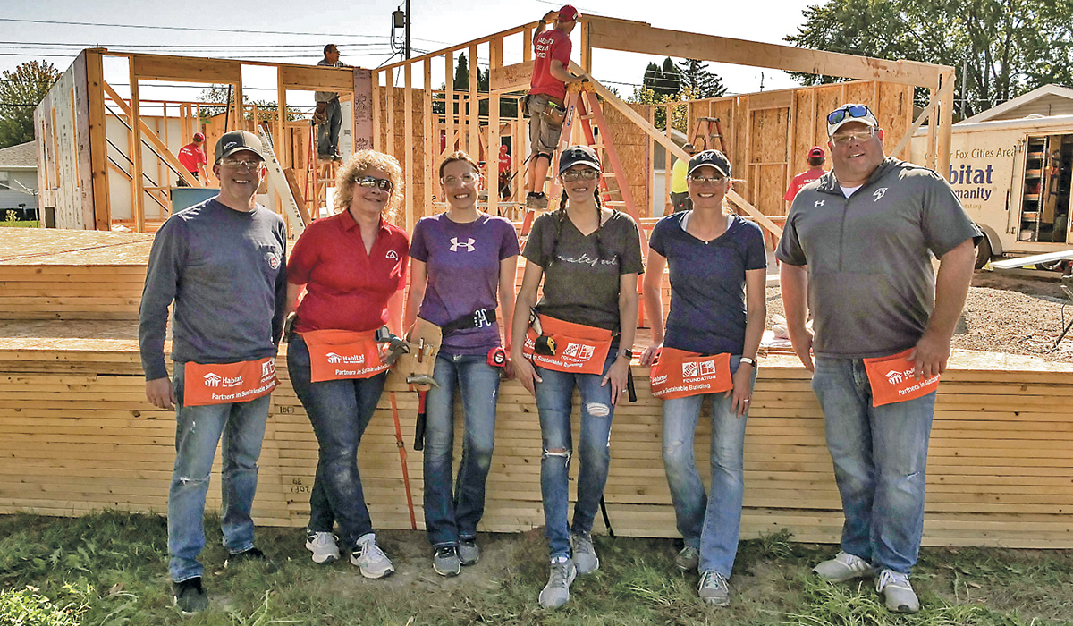 American National Bank — Habitat builders