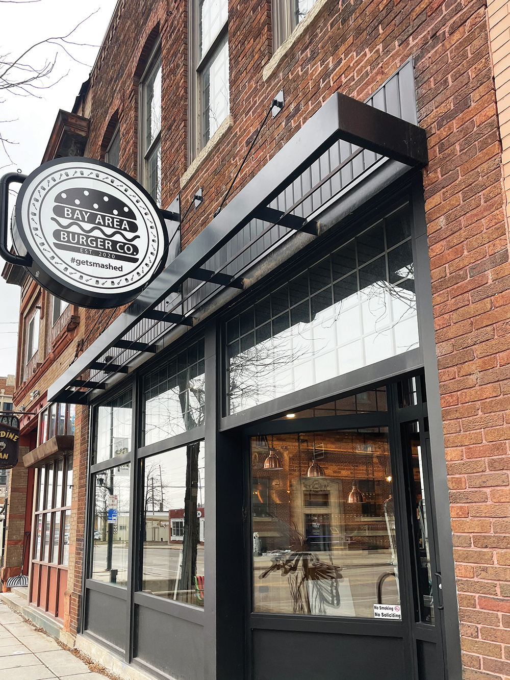 Bay Area Burger Co., a Main Street Bounceback grant recipient, started as a food truck and was able to open a brick and mortar restaurant in Green Bay’s Broadway District in January.