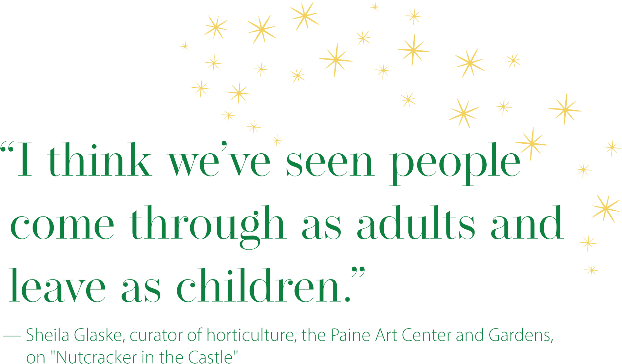 Sheila Glaske Nutcracker quote