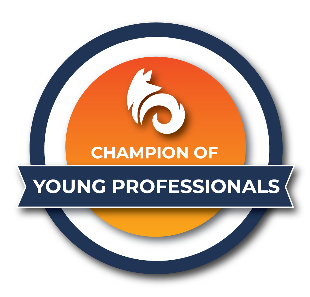 Fox Cities Chamber Champion of Young Professionals logo