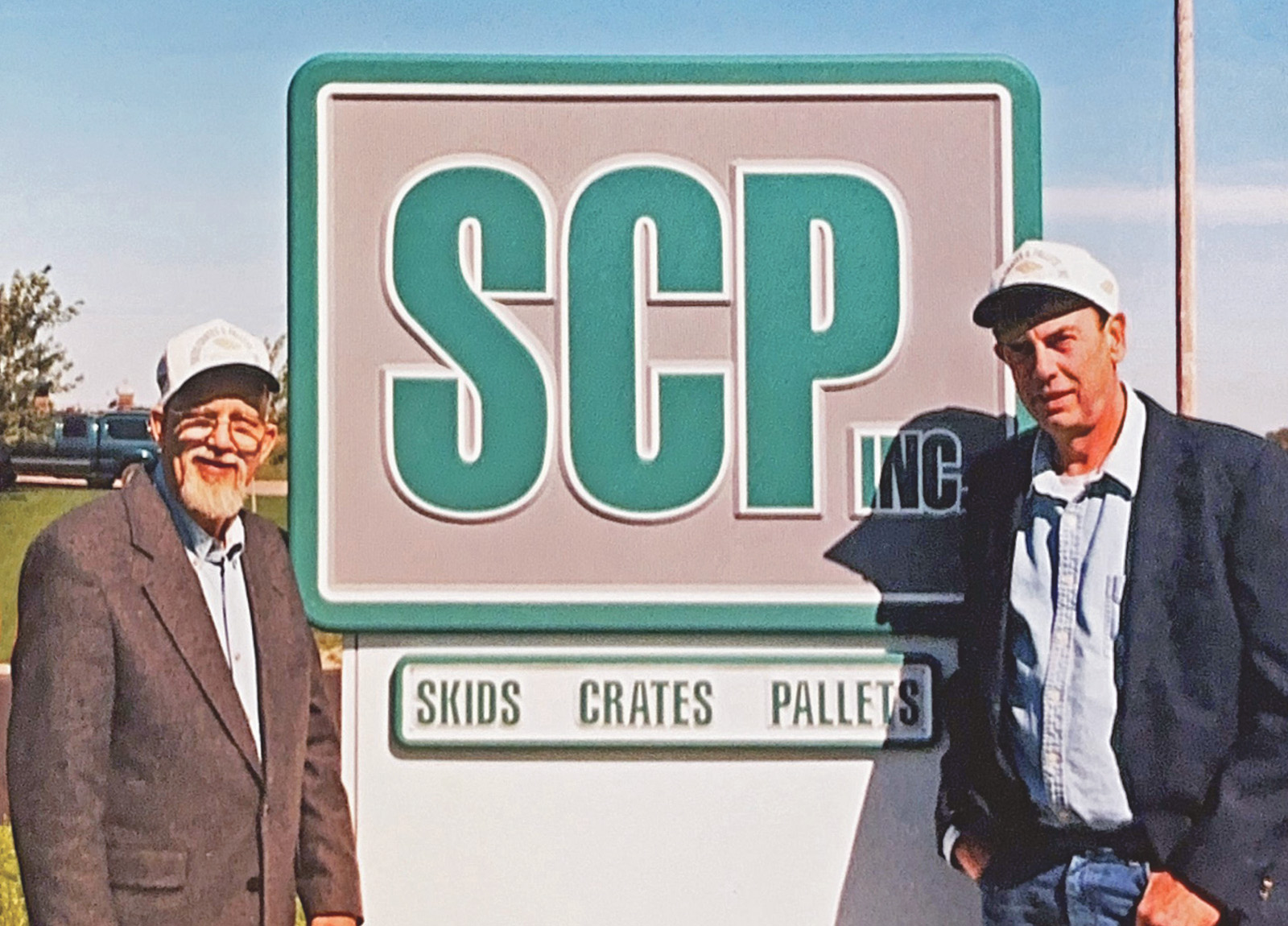 Bill Reffke and Robert Luedtke (company founders) Photo taken in 2000