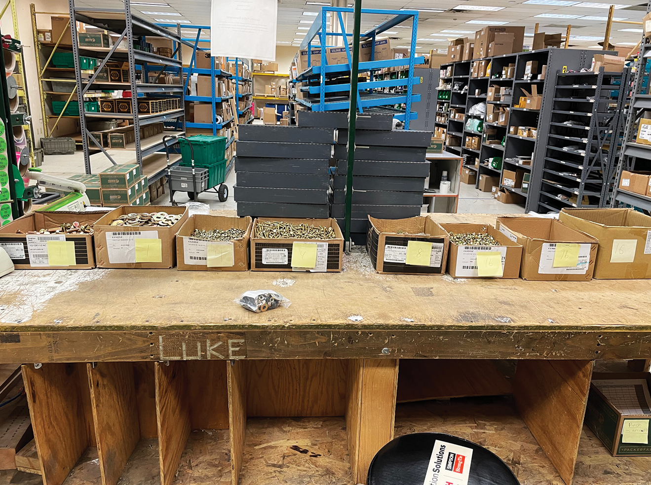 Operations Manager Jon Ledvina says Packer Fastener has reaped tremendous benefits from modifying processes to best meet the needs of employees who think and process information differently.
