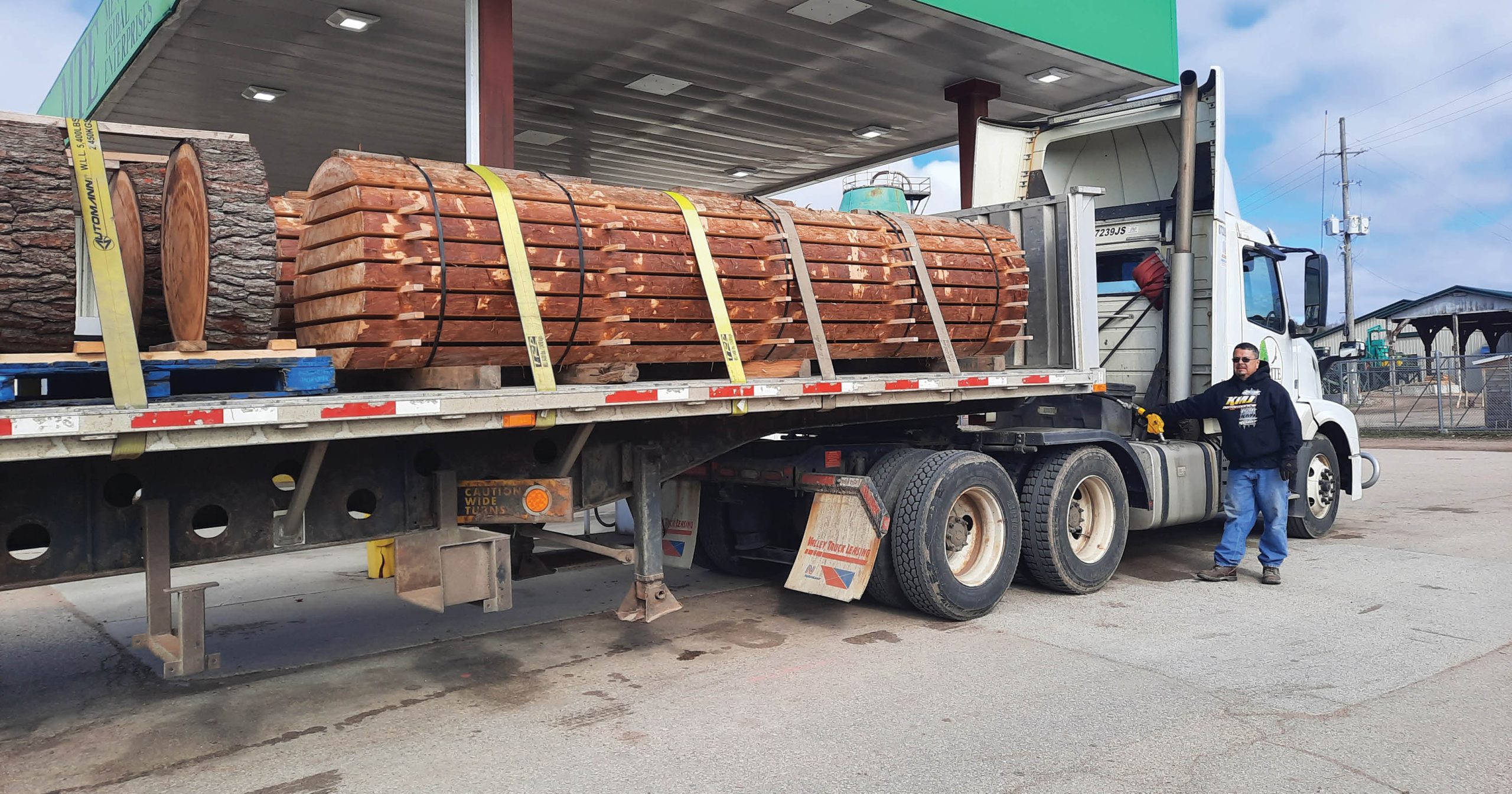 Menominee Tribal Enterprises works with 12 varieties of wood, all drawn from the 235,000-acre Menominee Forest.