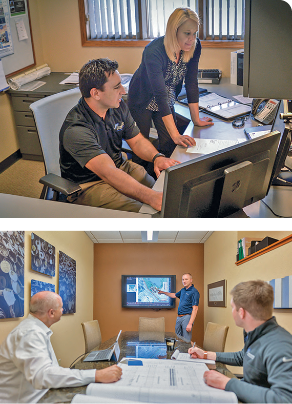 Project Leaders coordinate on-site logistics, demonstrating our collaborative approach and hands-on leadership that’s earned both employee and community trust since 1950.