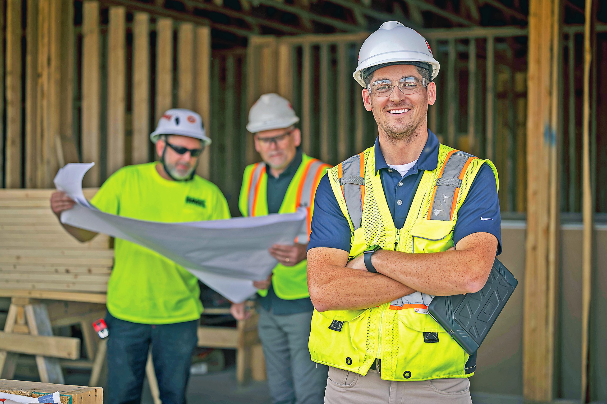 Immel Construction workers