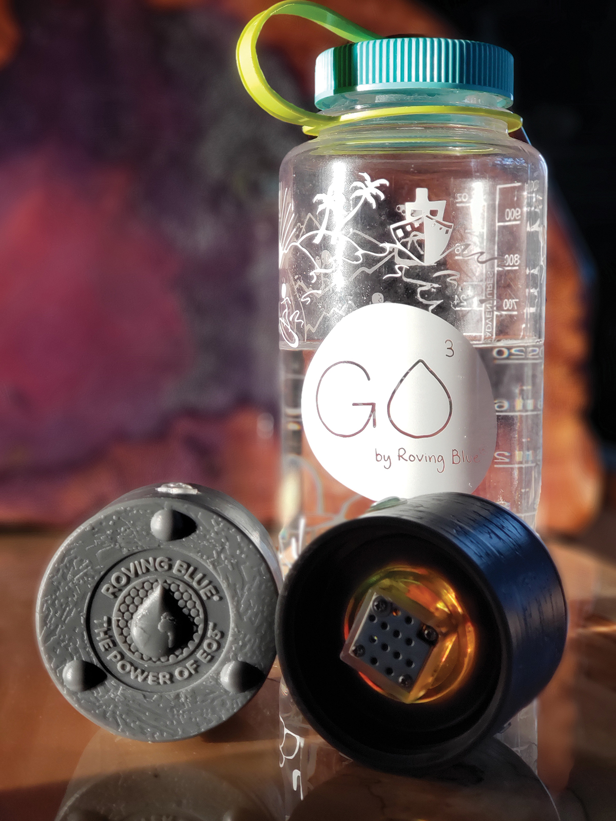 DeMyer used 3D printing to create the first generation of GO-3s in small quantities in 2021. Thanks to her partnership with Georgia-Pacific, DeMyer found resources to start mass production of her Nalgene water bottle attachment in 2022.