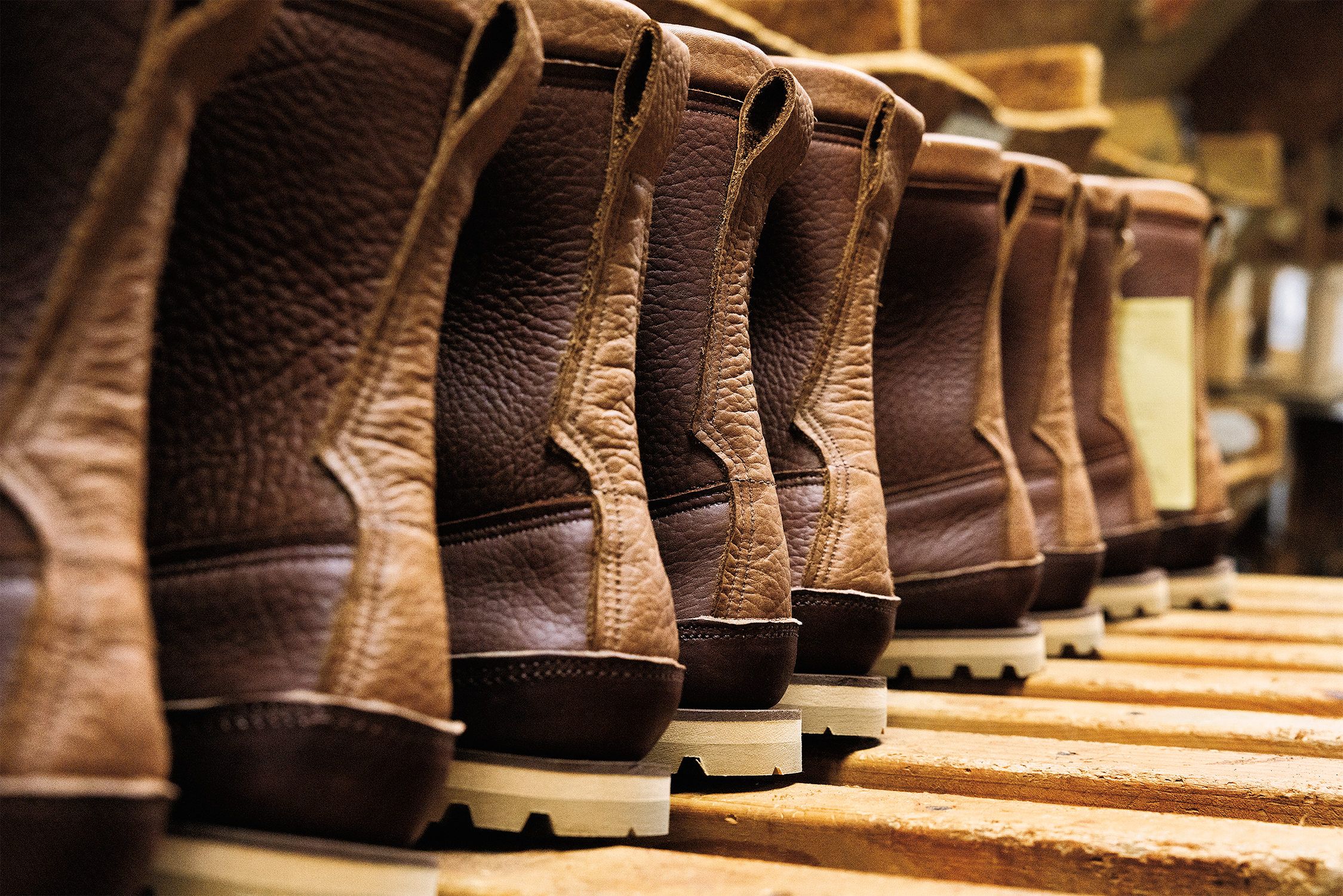 Custom boot orders require a tracing of the customer's foot, plus six to seven key measurements to determine the foot's shape and configuration.